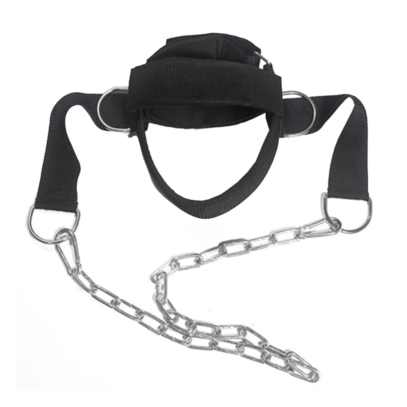 Head Neck Trainer Adjustable Neck Exerciser Head Harness Weight Lifting Belt Head Training Belt for Fitness Head Injury Recovery